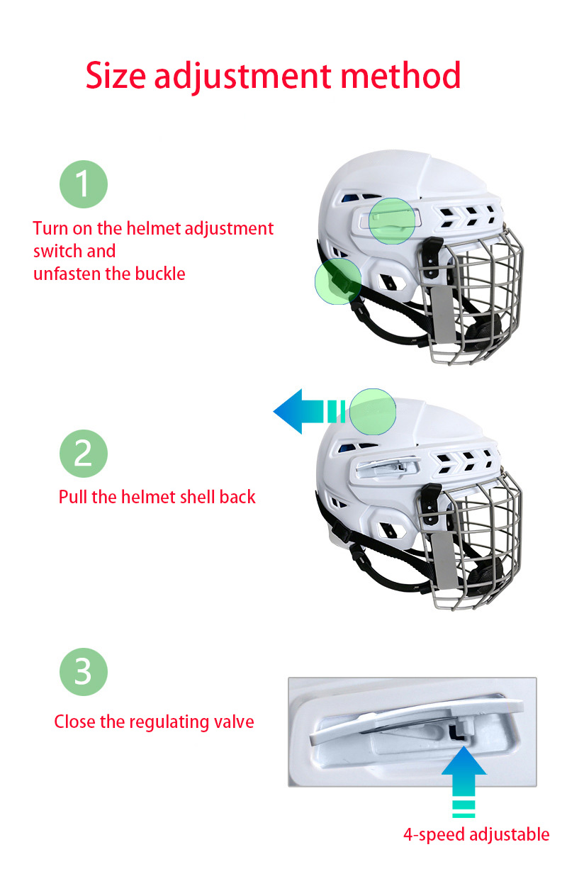 Hockey Helmet - Adjustable Size(图6)